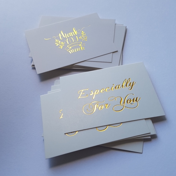 20 pcs Thank You Cards (2 Designs) - Picture 6 of 17